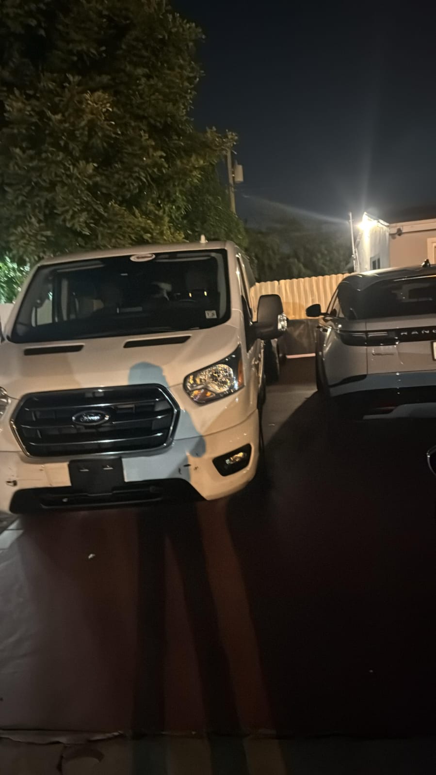 Jacob's Taxi passenger van ready for an airport pickup
