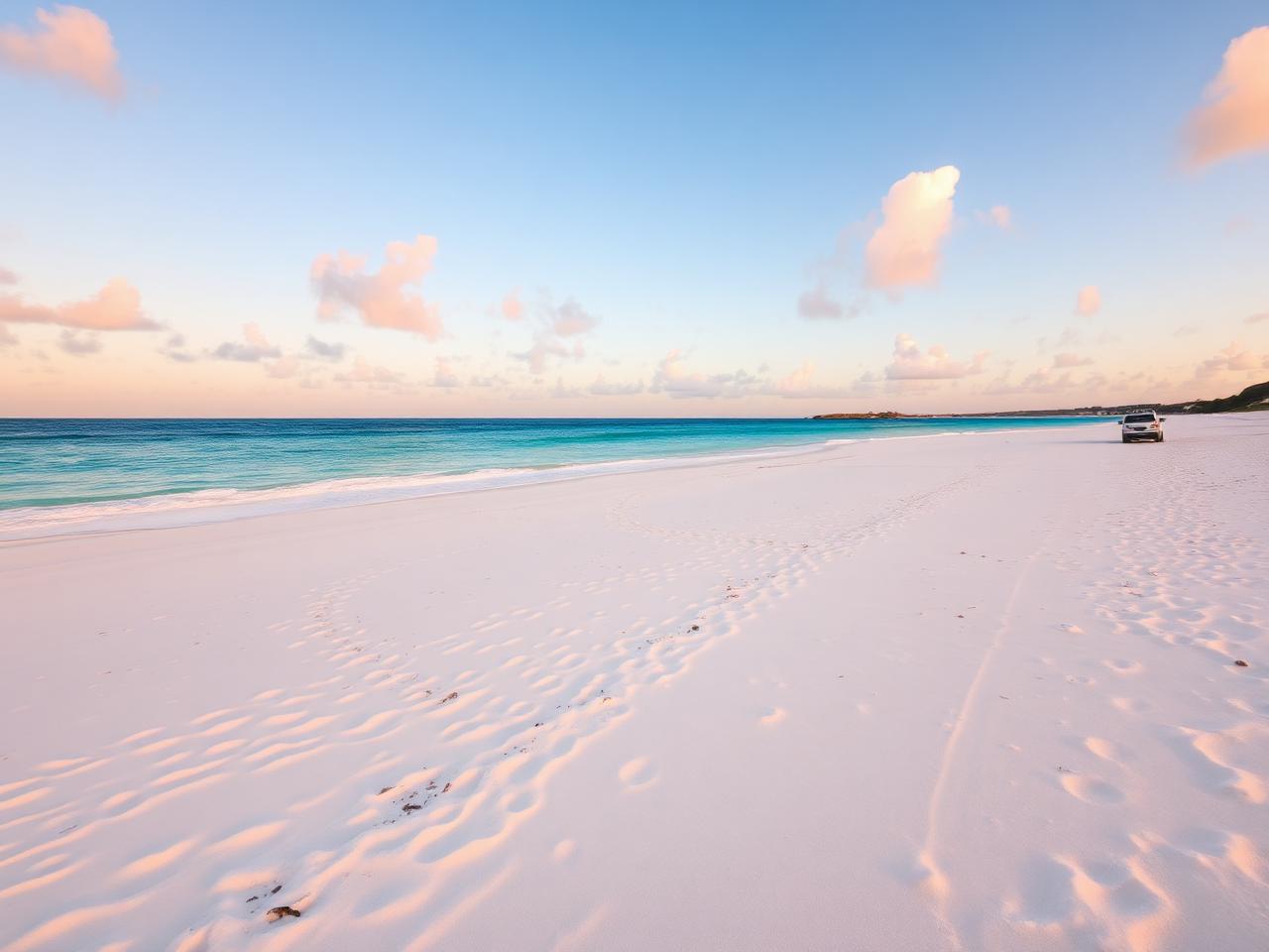 Grace Bay beach in Providenciales, Turks and Caicos